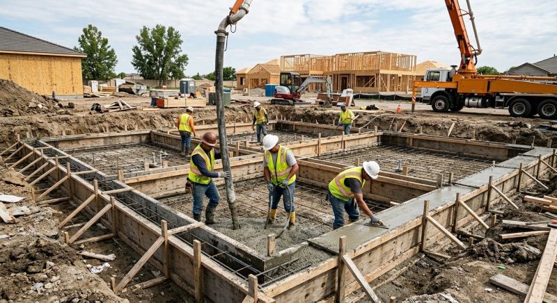 Basement Concrete Installation in Greenville, SC