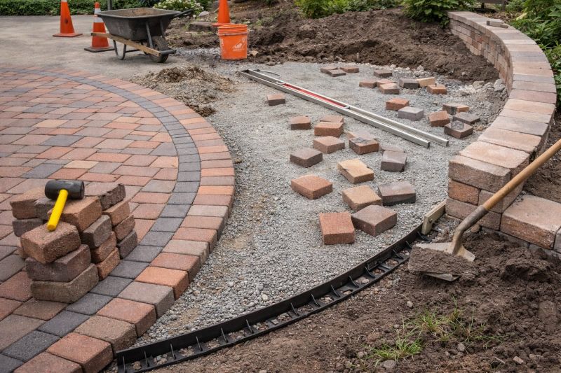 Brick Hardscape Construction in Burlington, VT