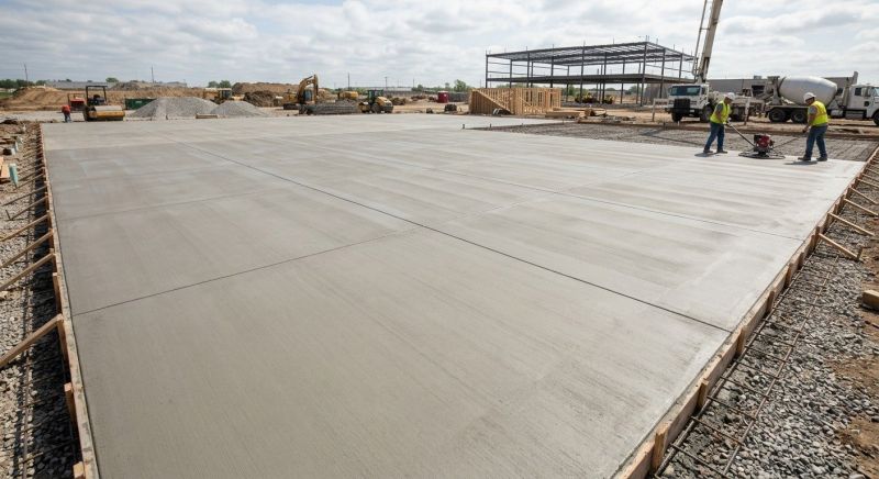 Commercial Slab Installation in Woodbridge, VA