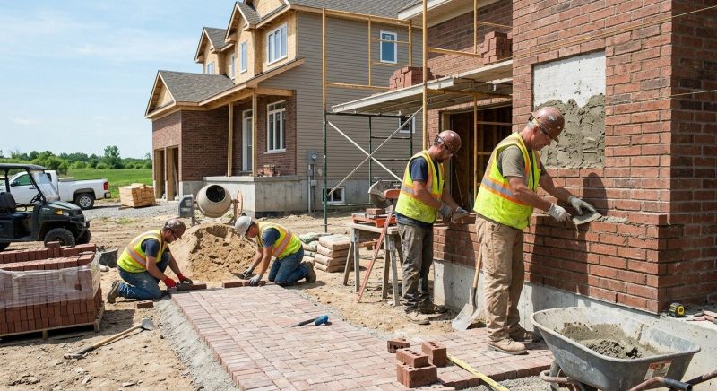 Deck Masonry Installation in Boston, MA