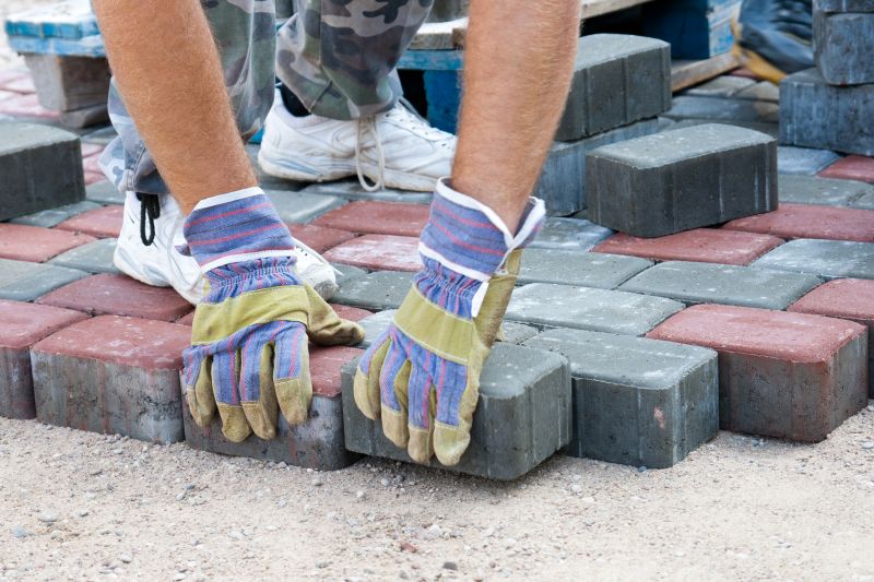 Outdoor Pavers Installation detail