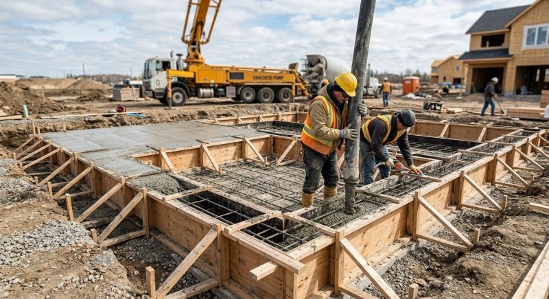 House Foundation Installation in Columbus, OH