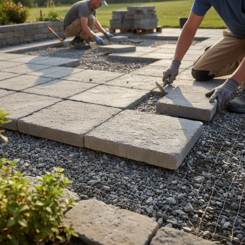 Porcelain Pavers Installation in Boston, MA